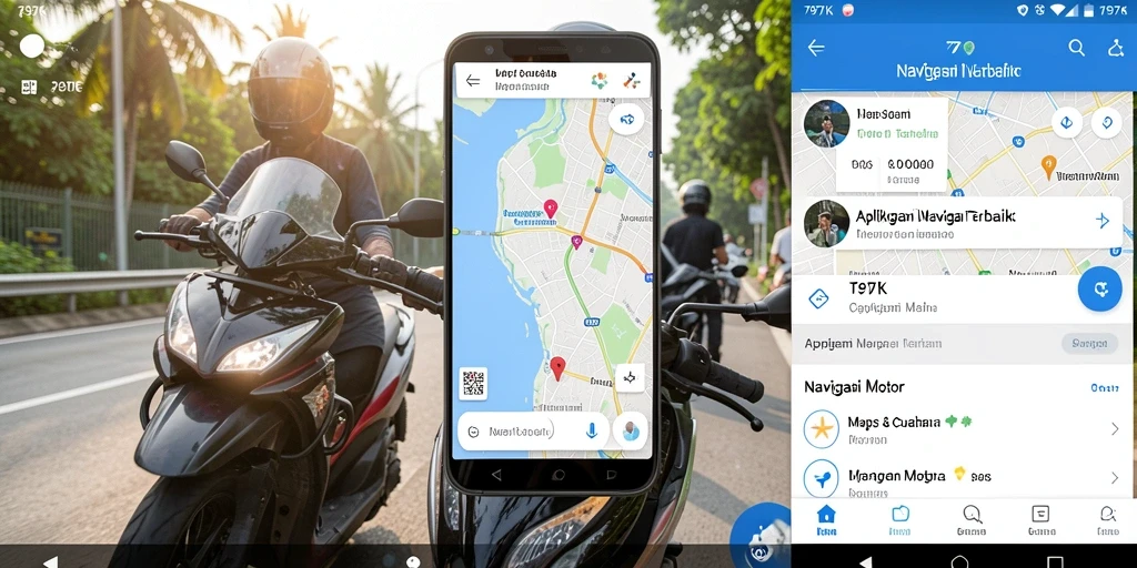 Tampilan antarmuka pengguna 797K yang sederhana dan informatif.