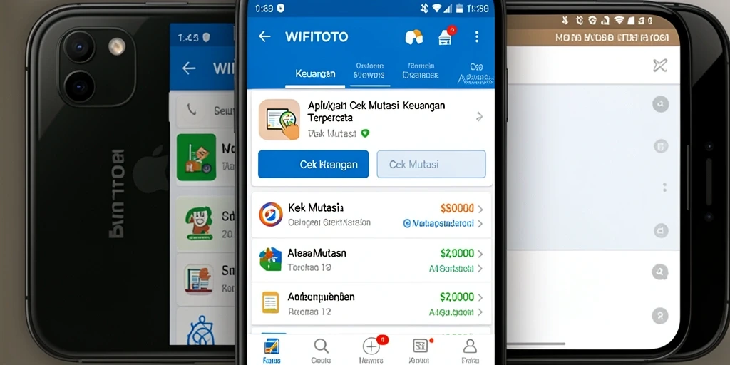 Antarmuka pengguna WIFITOTO memperlihatkan fungsi cek mutasi yang mudah dan cepat.